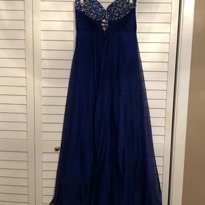 Royal Blue Formal Gown